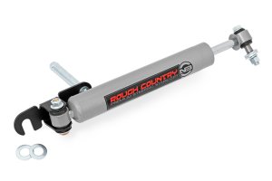 Chevrolet Silverado 2500 HD Steering Stabilizer - Rough Country - N3 - '16-'24 Chevrolet Silverado 2500 HD Steering Stabilizer - Rough Country - N3 - '16-'24